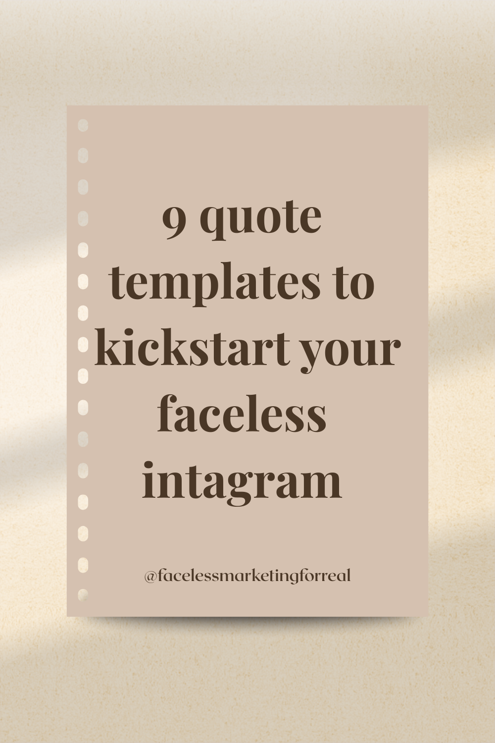 Done For You quote templates